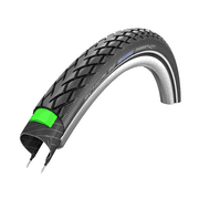 Schwalbe Marathon Tire, 26x2.0 Wire Bead - w/ Reflective Sidewall & GreenGuard