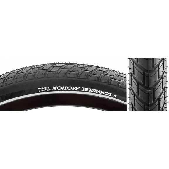 Schwalbe Motion Big Apple 24x2.15 Wire TPI 55 Bk/Bsk