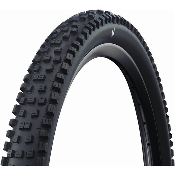Schwalbe Nobby Nic Tire - 27.5 x 2.40, Tubeless, Folding, Black, Standard, Addix Green, E-50