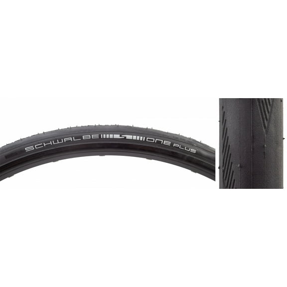 Schwalbe One Plus 700x23 Wire TPI 145 Bk/Blk