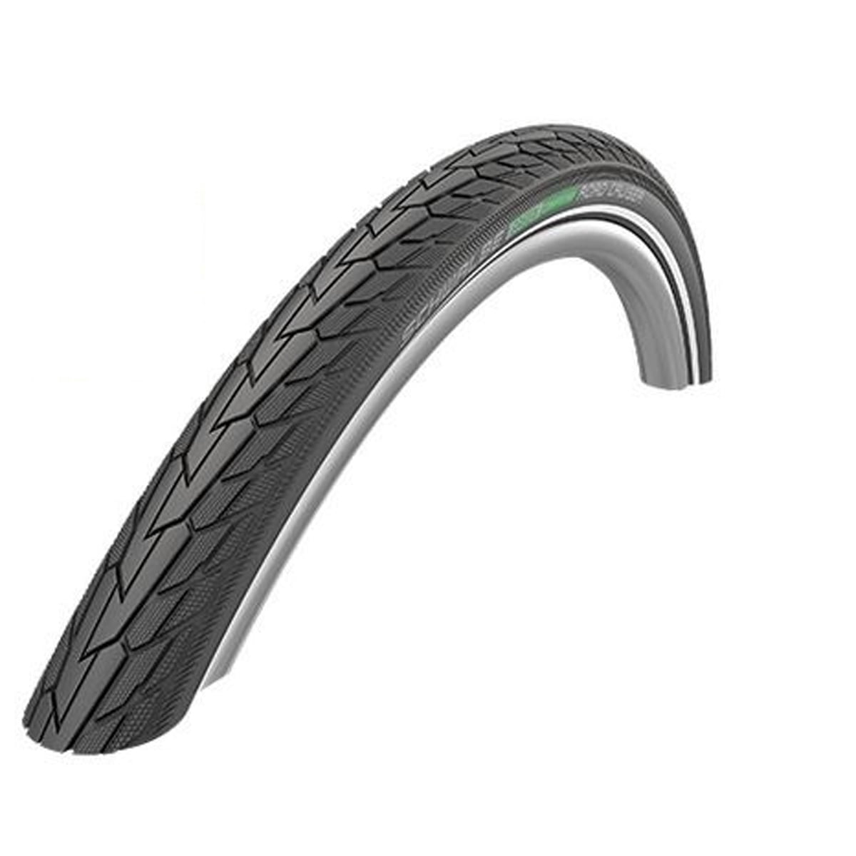 Schwalbe Road Cruiser HS 484 Mountain Bicycle Tire - Wire Bead - Reflex (Black-Reflex - 26x1.75)