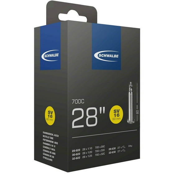 Schwalbe Standard Tube - 700 x 28-32mm, 60mm, Presta Valve