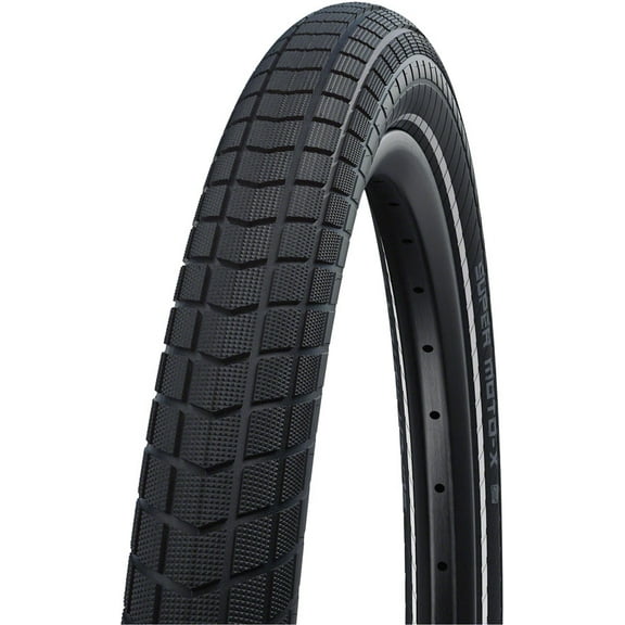 Schwalbe Super Moto-X HS 439 Cruiser Bicycle Tire (Black-Reflex - 26 x 2.40)
