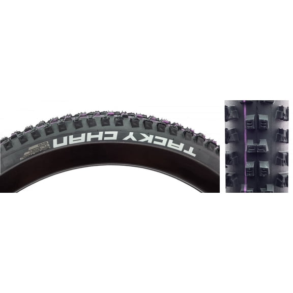 Schwalbe Tacky Chan Mountain Tire, 29"x2.40, Folding, Clincher, Addix Ultra Soft, Super Trail, TL Easy, 67TPI, Black