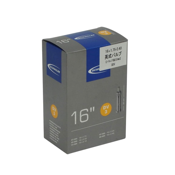 Schwalble No. 3 Bicycle Inner Tube 16 Inches 32 cm