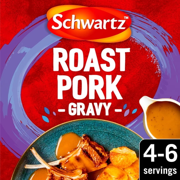 Schwartz Classic Roast Pork & Sage Gravy 25G, Imported from Britain