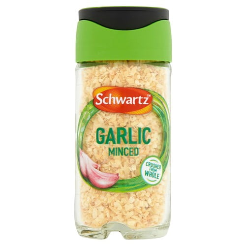 Schwartz Garlic Minced Jar 46g, British Import (Pack of 2)