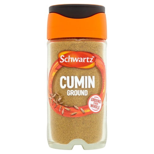 Schwartz Ground Cumin Jar 37g, British Import (Pack of 2)
