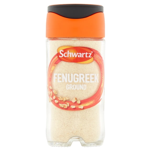 Schwartz Ground Fenugreek 35G Jar, Imported from Britain