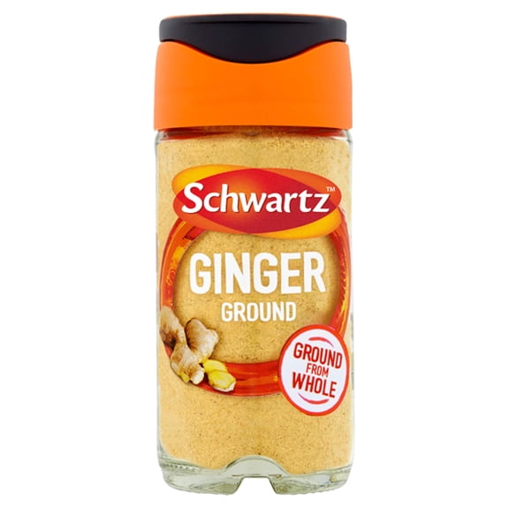 Schwartz Ground Ginger 26G Jar, Imported from Britain