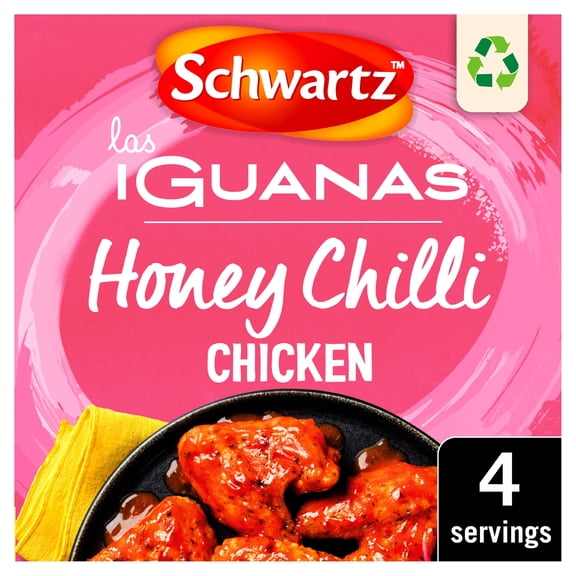 Schwartz Las Iquanas Honey Chilli Chicken 35G, Imported from Britain