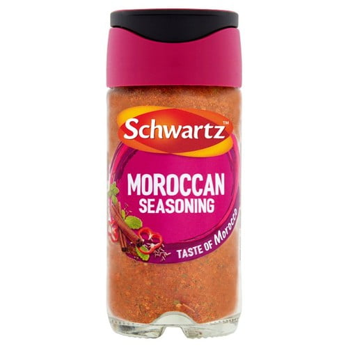 Schwartz Moroccan Seasoning Jar 40g, British Import (Pack of 2)