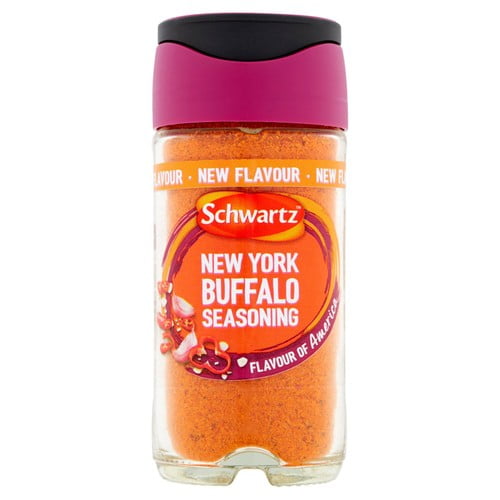 Schwartz New York Buffalo Seasoning 50g, British Import (Pack of 2)