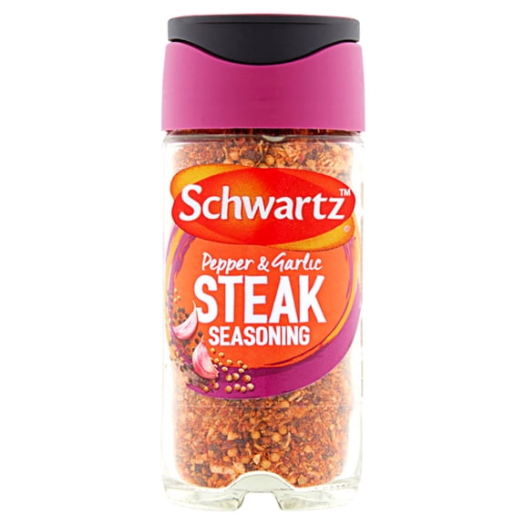 Schwartz Pepper & garlic Steak Seasoning 46g, Imported from Britain
