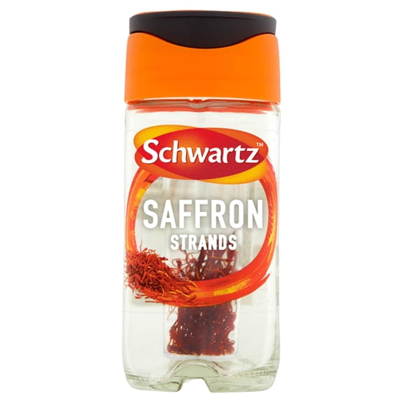 Schwartz Saffron Strands 0.4g, Imported from Britain
