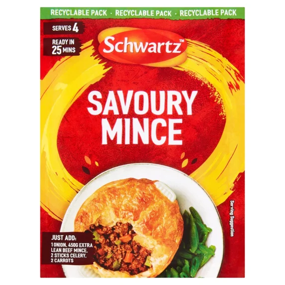 Schwartz Savoury Mince Recipe Mix 35g - Pack of 2