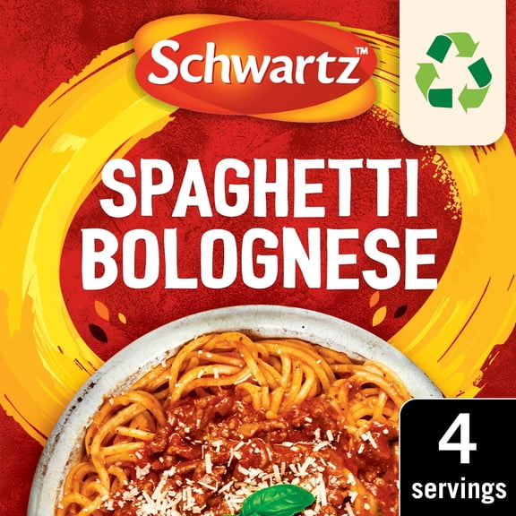 Schwartz Spaghetti Bolognese Recipe Mix 40g, Imported from Britain