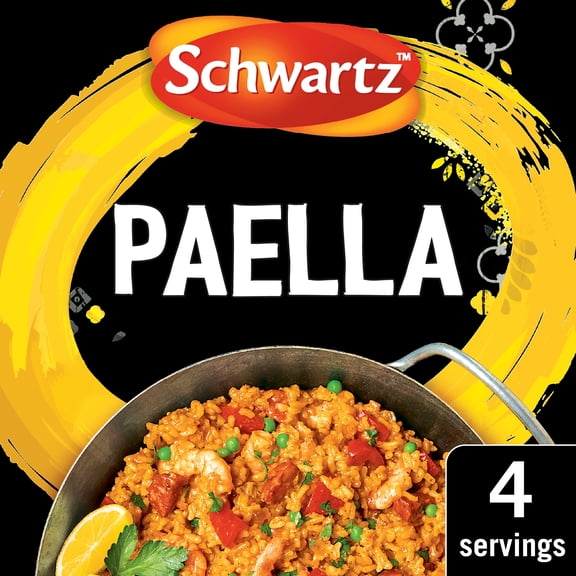 Schwartz Spanish Paella Recipe Mix 30g, Imported from Britain