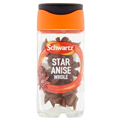 Schwartz Star Anise Jar 10g, British Import (Pack of 2)