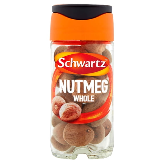 Schwartz Whole Nutmeg 25G Jar, Imported from Britain
