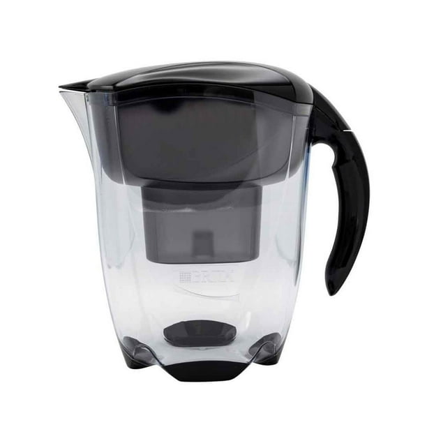 Elemaris XL Water Filter Jug Maxtra Size, Black