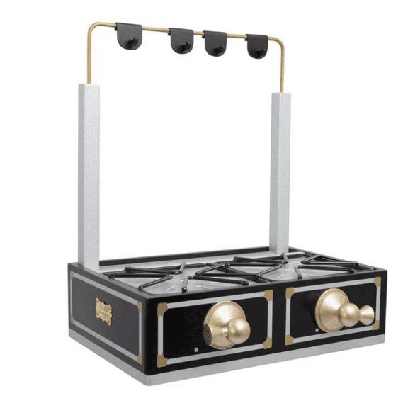 Schwarz Gourmet Collection 23 Piece Tabletop Wood Stove Cooking Playset NEW