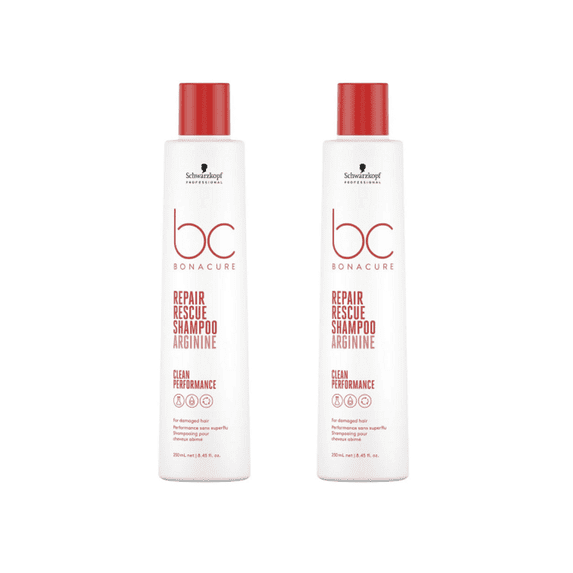 Schwarzkopf Bonacure Bc Clean Emergency Rescue Shampoo 250 ml 2 Pack