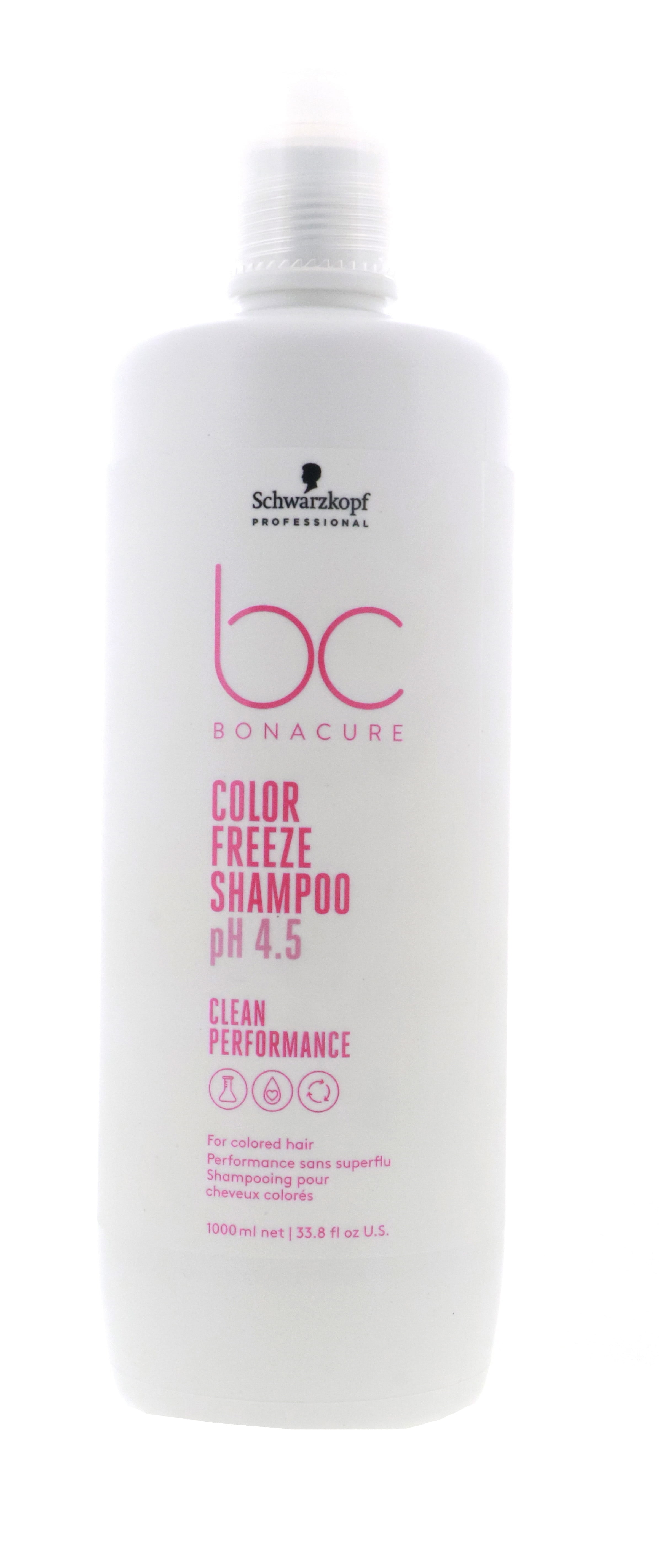 Schwarzkopf Bonacure Color Freeze Shampoo pH 4.5 Clean Performance, 33.3 oz