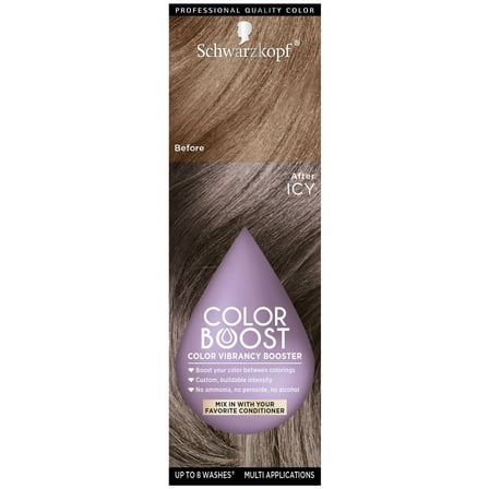 Schwarzkopf Boost Color Vibrancy Booster, Icy, 1 Oz