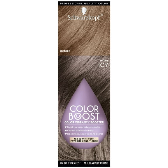 Schwarzkopf Boost Color Vibrancy Booster, Icy, 1 Oz