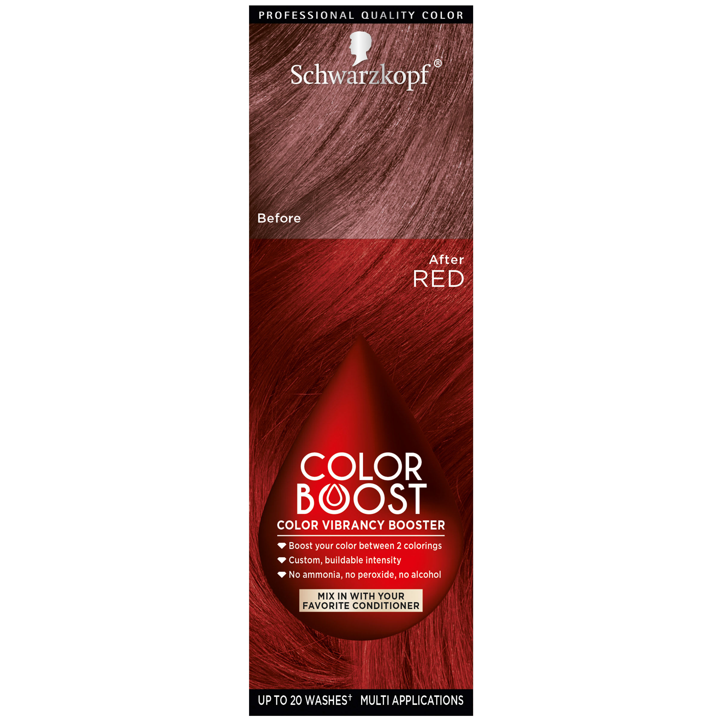 Schwarzkopf Color Boost Color Vibrancy Booster, Red, 1 fl oz - image 1 of 10