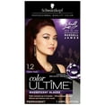 Schwarzkopf Color Ultime Permanent Hair Color Cream, 1.2 Scarlet Black
