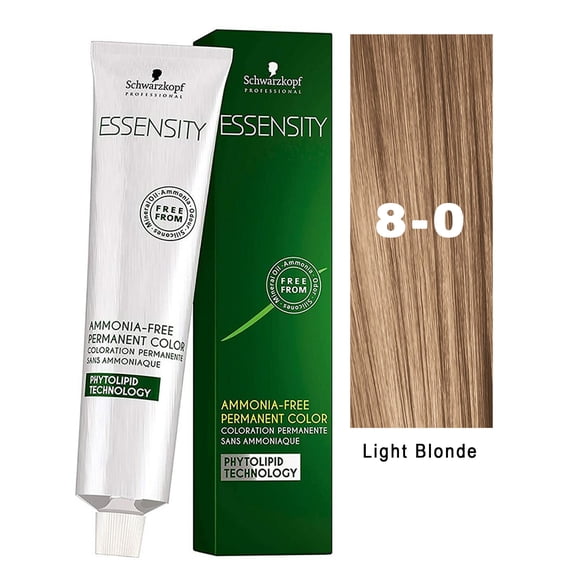 Schwarzkopf Essensity Hair Color - 8-0 Light Blonde