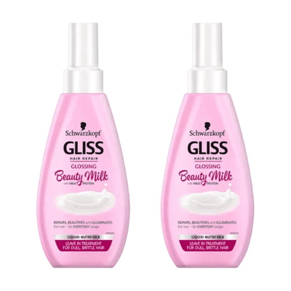 Schwarzkopf Gliss Beauty Milk Revitalizing Care Milk 150 ml 2 Pack