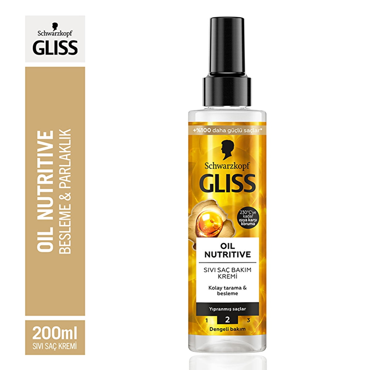 Schwarzkopf Gliss Oil Nutritive Liquid Hair Conditioner 200 ml