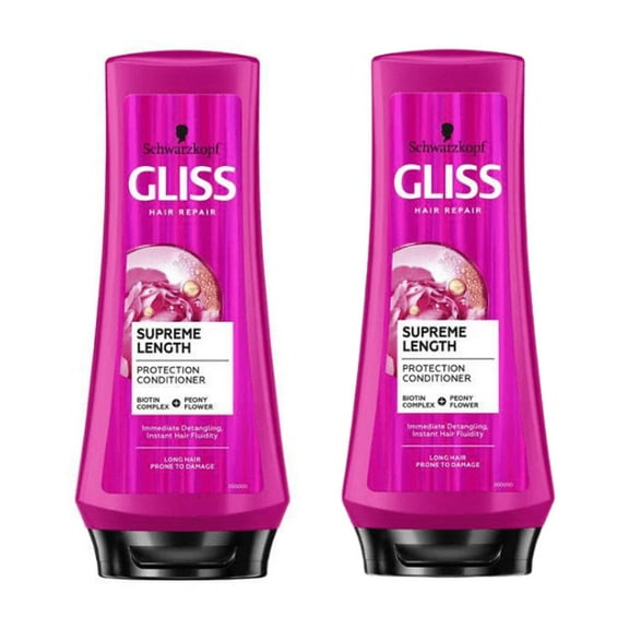 Schwarzkopf Gliss Supreme Lenght Conditioner 360 ml 2 Pack