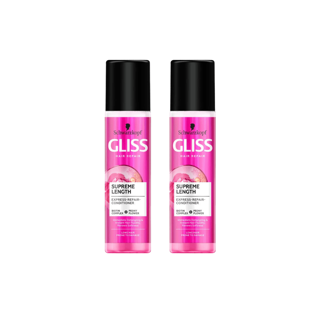 Schwarzkopf Gliss Supreme Length Liquid Hair Care Spray 200 ml 2 Pack - Walmart.com