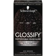 Schwarzkopf Glossify Customizable Color Gloss, Ash Brown