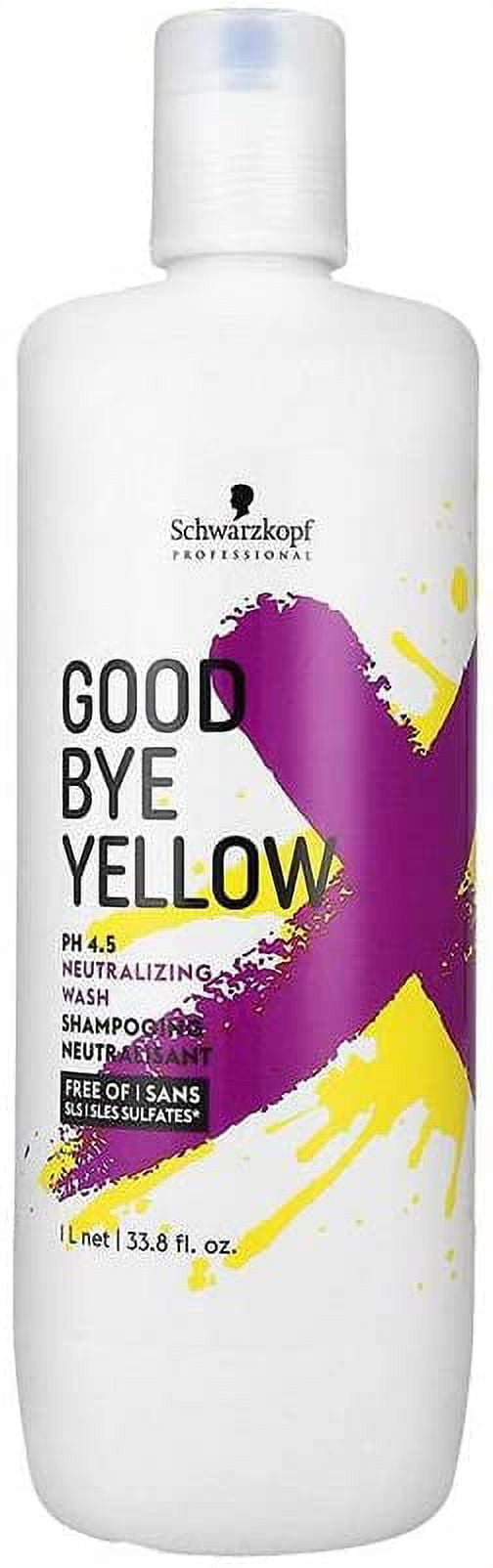Schwarzkopf Professional Goodbye Yellow Bonding Wash