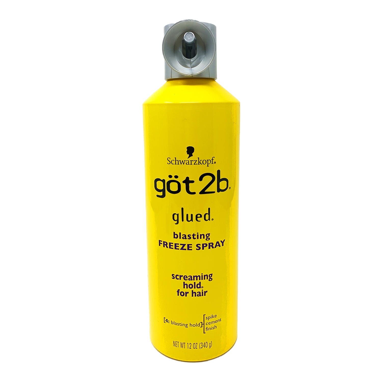 Schwarzkopf Got2b Glued Blasting Freeze Hair Spray, 12 Oz, 3