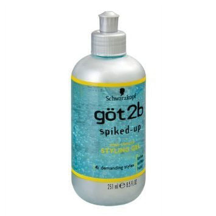 Schwarzkopf Got2b SpikedUp 4 Demanding Styles MaxControl Styling Gel