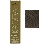 Schwarzkopf Igora Royal Absolutes Permanent Color Choose Your Shade ( Shade:4-60 Medium Brown Chocolate Natural;)