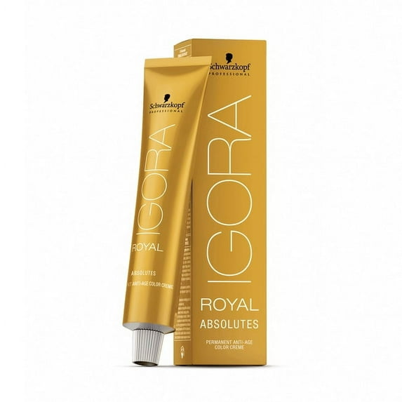 Schwarzkopf Igora Royal Absolutes Permanent Color Choose Your Shade ( Shade:6-460 Royal Absolutes;)
