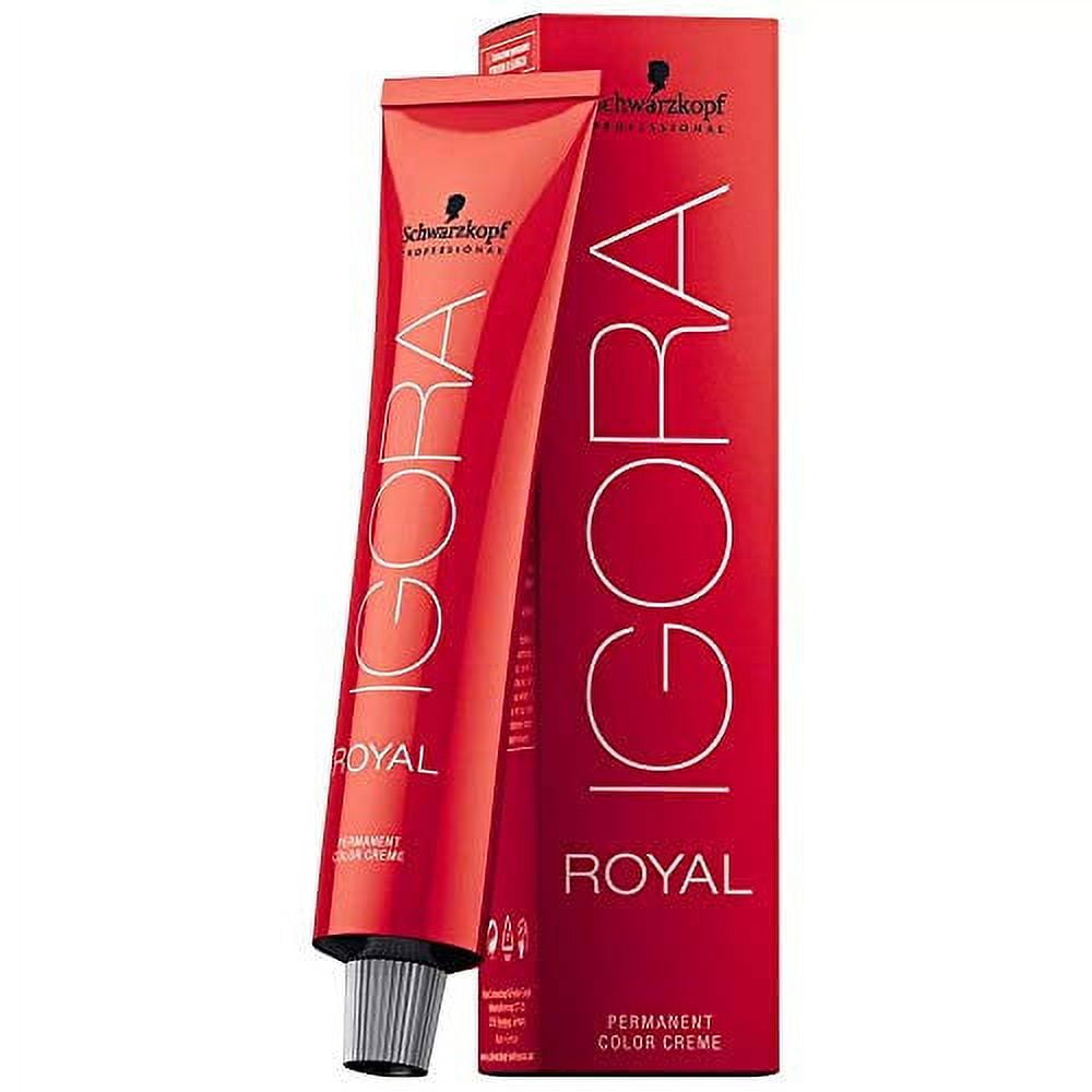 Schwarzkopf Igora Royal Permanent Hair Color Creme, 4-99 Medium