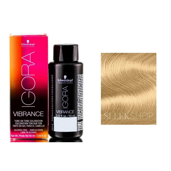 Schwarzkopf Igora Vibrance Demi-Permanent Tone on Tone Coloration Hair Color - Gold Toner / 9,5-5