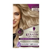 Schwarzkopf Keratin Blonde Hair Dye Pearl Blonde 11.4, Hi-Lift Permanent Color, 1 Use