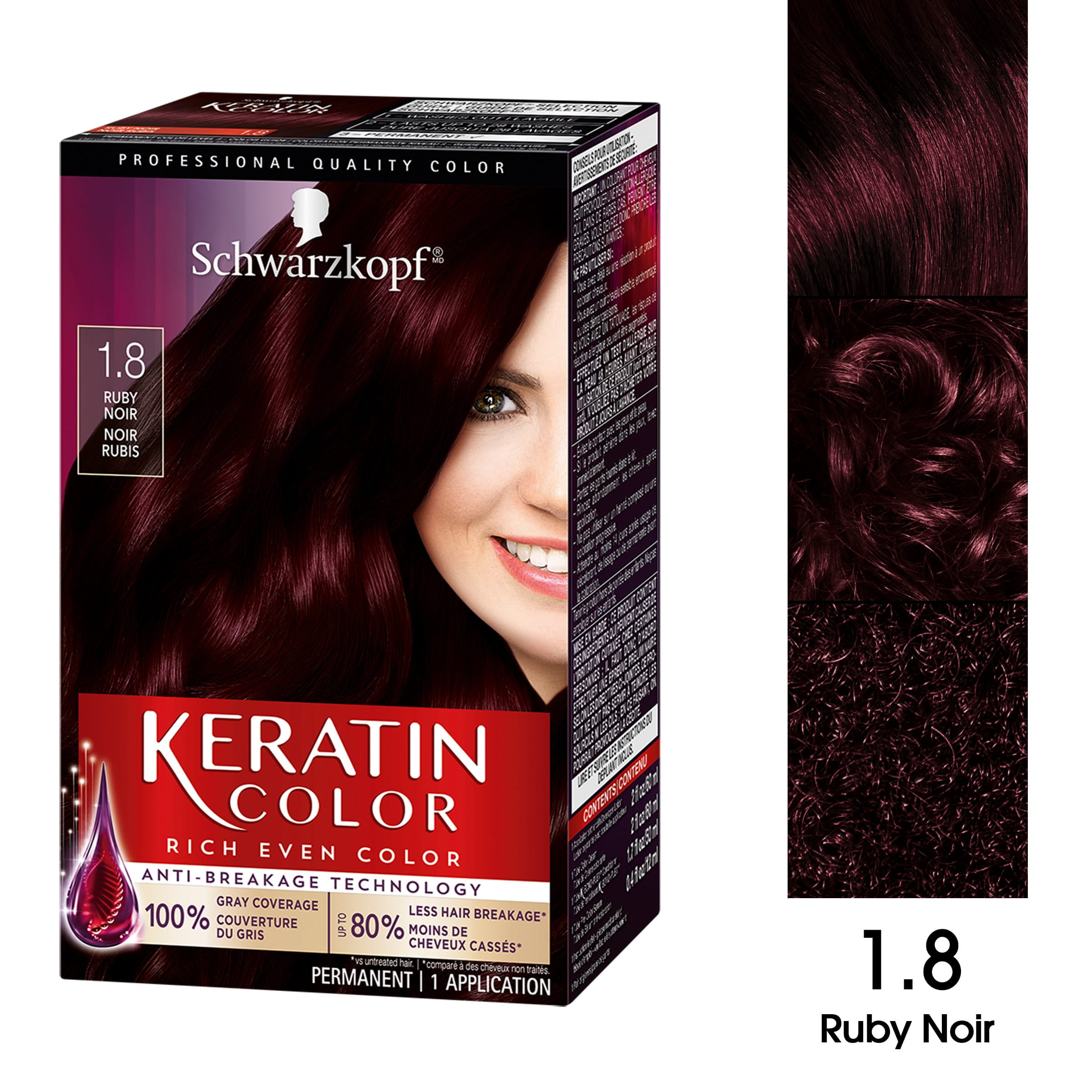 Schwarzkopf Keratin Permanent Hair Color : Target