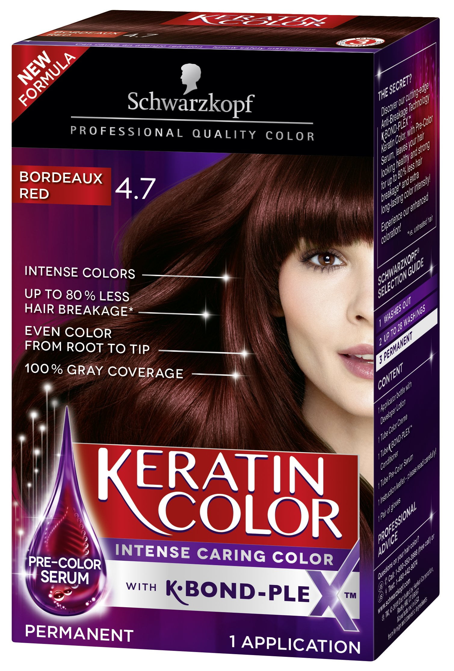 Schwarzkopf Framar Hair Color Tint Brush - RED you choose type