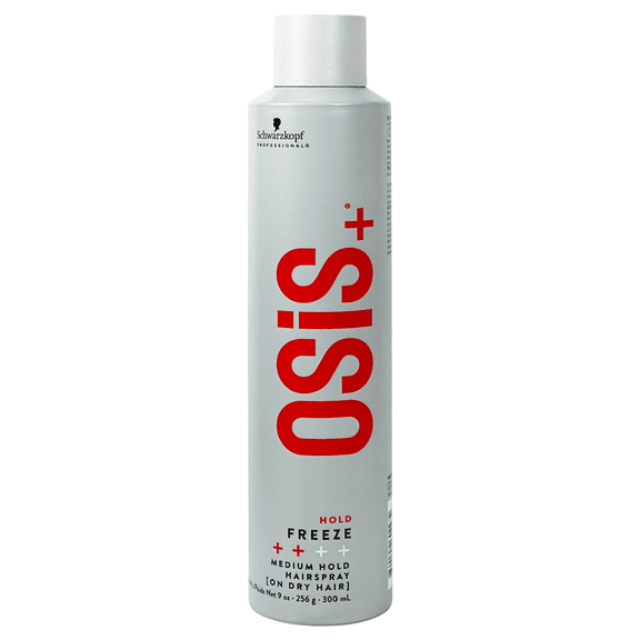 Schwarzkopf OSIS+ Freeze Medium Hold Hairspray 9 oz / 300 ml | Hold 2/4