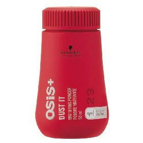 Schwarzkopf OSiS Dust It - Mattifying Powder - 0.35 oz - Pack of 2 with Sleek Comb